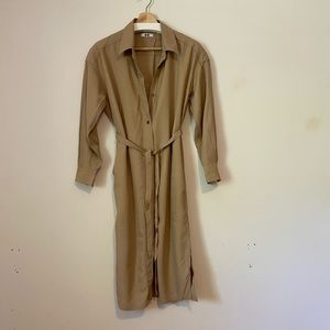 Uniqlo long dress shirt